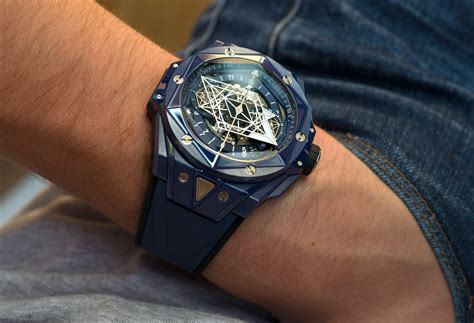 hublot sang bleu blue ceramic|Sang Bleu .